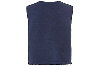 Olsen Cropped Sweater Vest