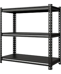 Gaomon 3-Tier Steel Garage Shelving Unit, 36" W x 16" D x 36" H, Adjustable Steel Utility Storage Rack with Metal Shelves, 770 Lbs/Shelf Capacity, for