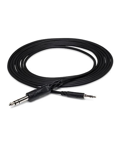 Hosa Technology Stereo Mini Male to Stereo 1/4" Male Cable, 10'