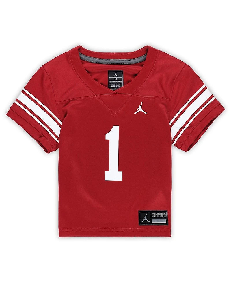 Nike Toddler 1 Crimson Oklahoma Sooners Alternate Untouchable Replica Football Jersey