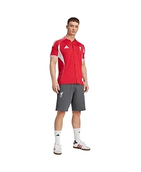 Adidas Men's Red Liverpool Full-Button Baseball Jersey