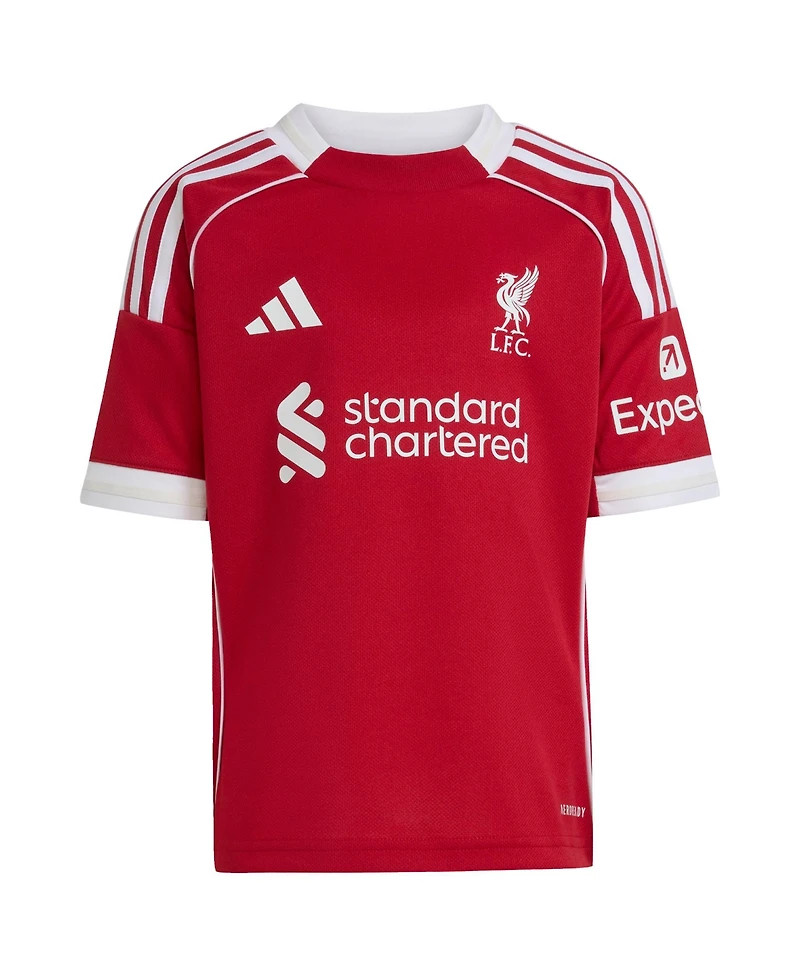 Adidas Toddler Red Liverpool 2025/26 Home Mini Kit