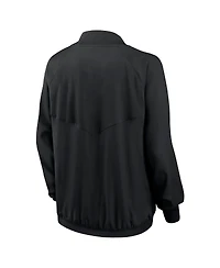 Nike Women's Black Buffalo Bills Raglan Full-Zip Jacket
