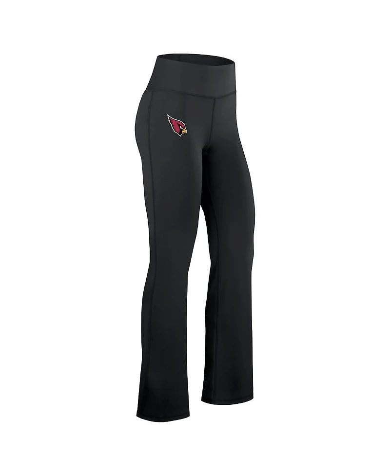 Fanatics Women's Black Arizona Cardinals Maxed Out Flare Leggings