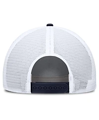 Jordan Men's Navy/White North Carolina Tar Heels 2025 On-field Rise Engineered Trucker Adjustable Hat