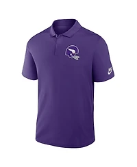 Nike Men's Purple Minnesota Vikings Rewind Victory Performance Polo