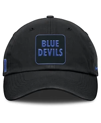 Nike Men's Black Duke Blue Devils Local Club Adjustable Hat