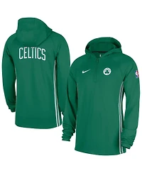 Nike Men's Kelly Green Boston Celtics Authentic On Court Zone Quarter-Zip Jacket