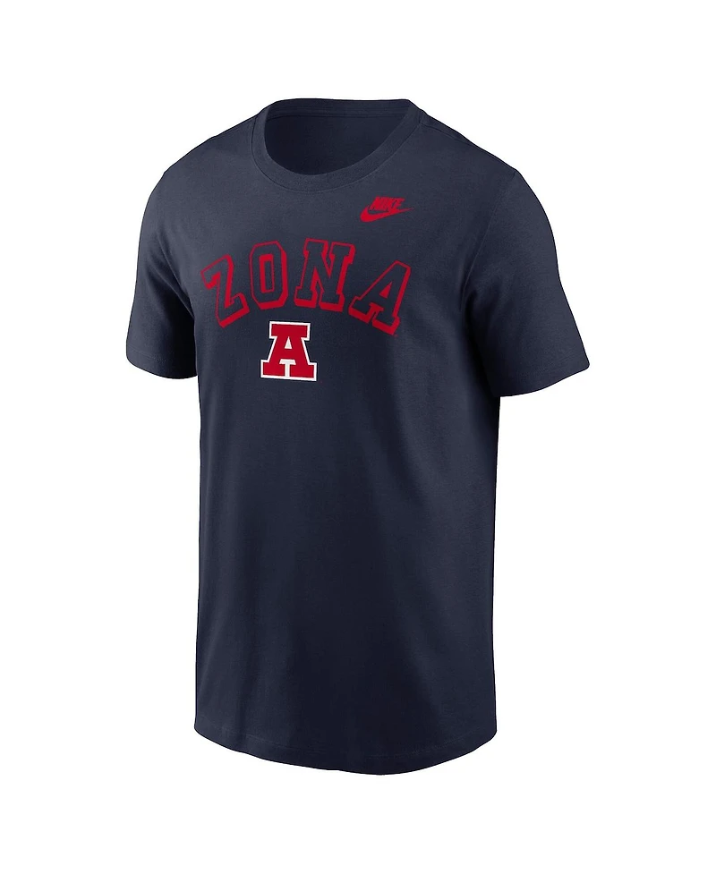 Nike Men's Navy Arizona Wildcats Legacy Nickname T-Shirt