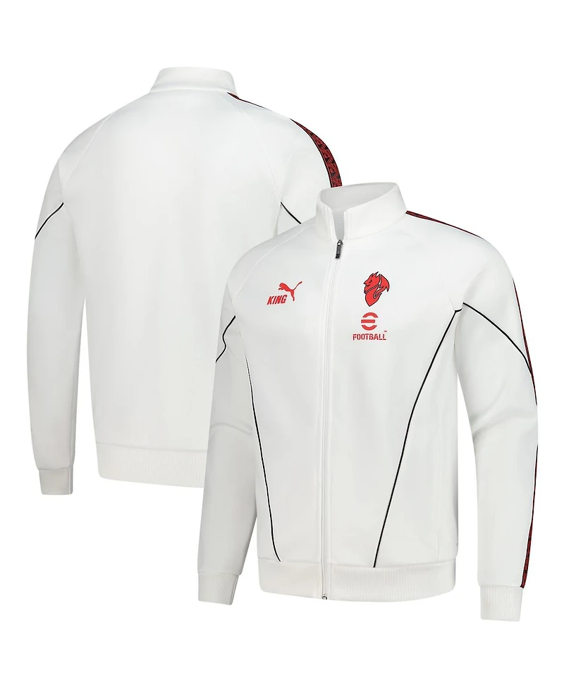 Puma Men's White Ac Milan 2025/26 King dryCell Anthem Jacket