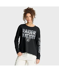 Fanatics Women's Black Las Vegas Raiders Hometown Legacy Long Sleeve T-Shirt