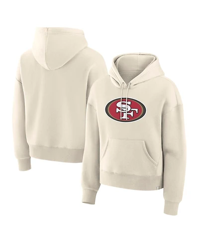 Fanatics Women's Cream San Francisco 49ers Dove Legacy Pullover Hoodie
