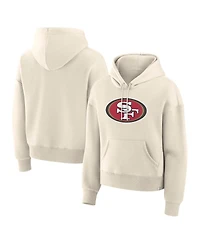 Fanatics Women's Cream San Francisco 49ers Dove Legacy Pullover Hoodie
