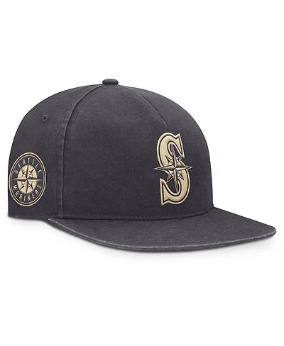 Nike Men's Anthracite Seattle Mariners Monotone Pro Adjustable Hat