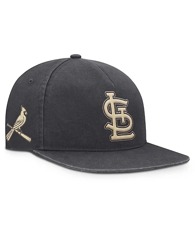 Nike Men's Anthracite St. Louis Cardinals Monotone Pro Adjustable Hat