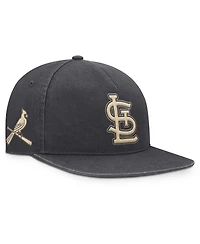 Nike Men's Anthracite St. Louis Cardinals Monotone Pro Adjustable Hat