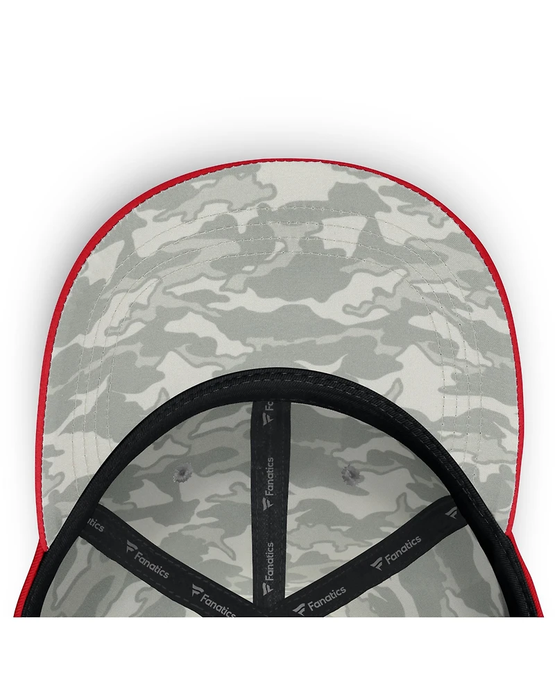 Fanatics Men's Red Detroit Red Wings Homage Adjustable Hat