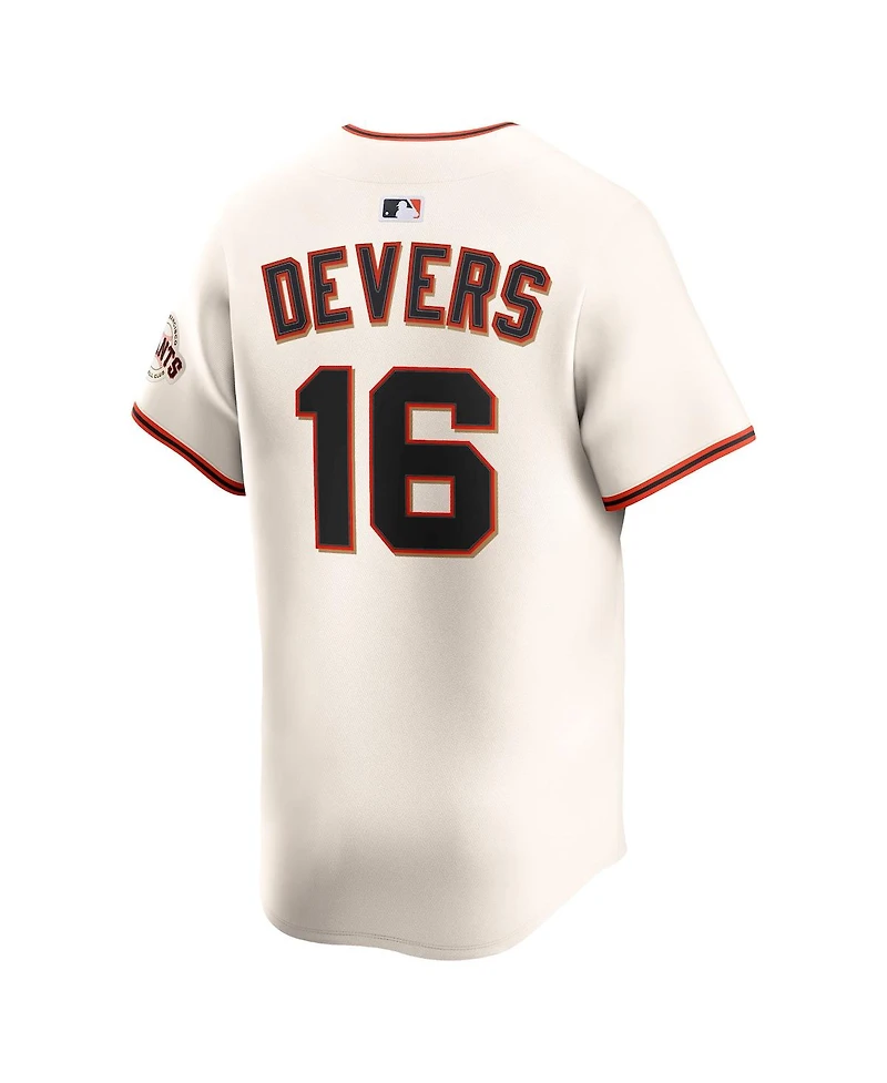 Nike Men's Rafael Devers Cream San Francisco Giants Home Limited Player Jersey