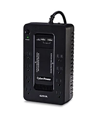CyberPower ST625U 8-Outlet 625VA/360W Surge Protection and Battery Backup Ups System, 2-Pack
