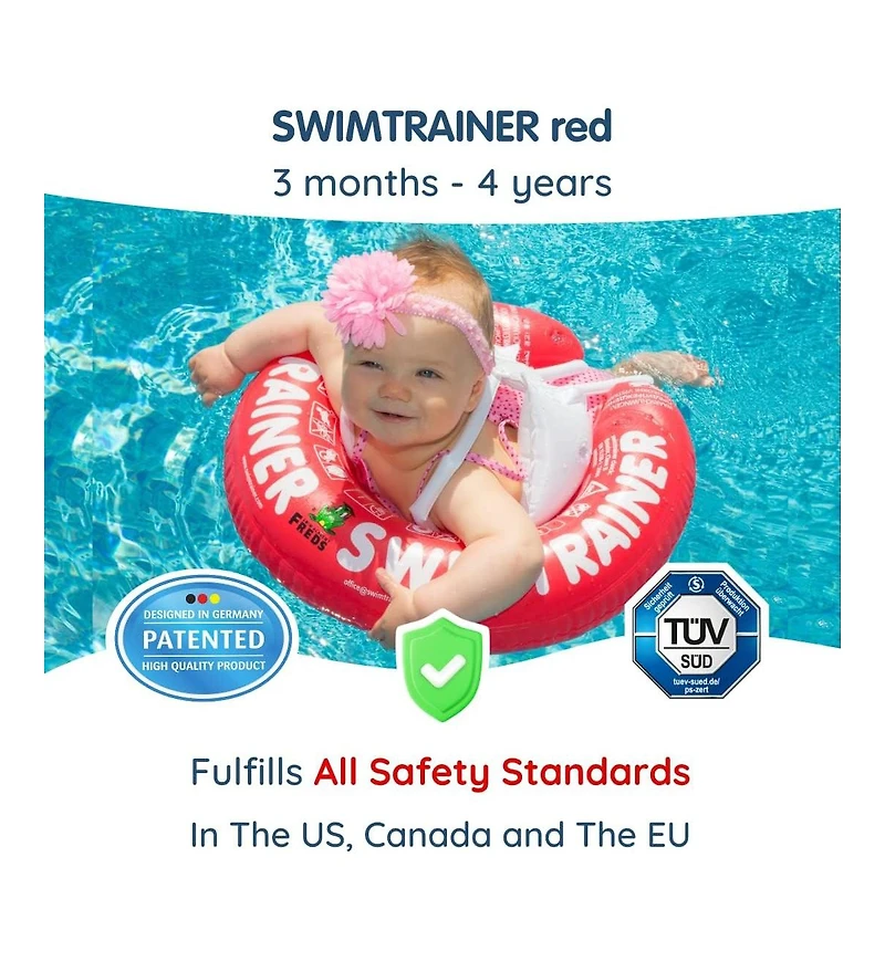 Freds Swim Academy Swimtrainer "Classic" Red (3 months - 4 years)