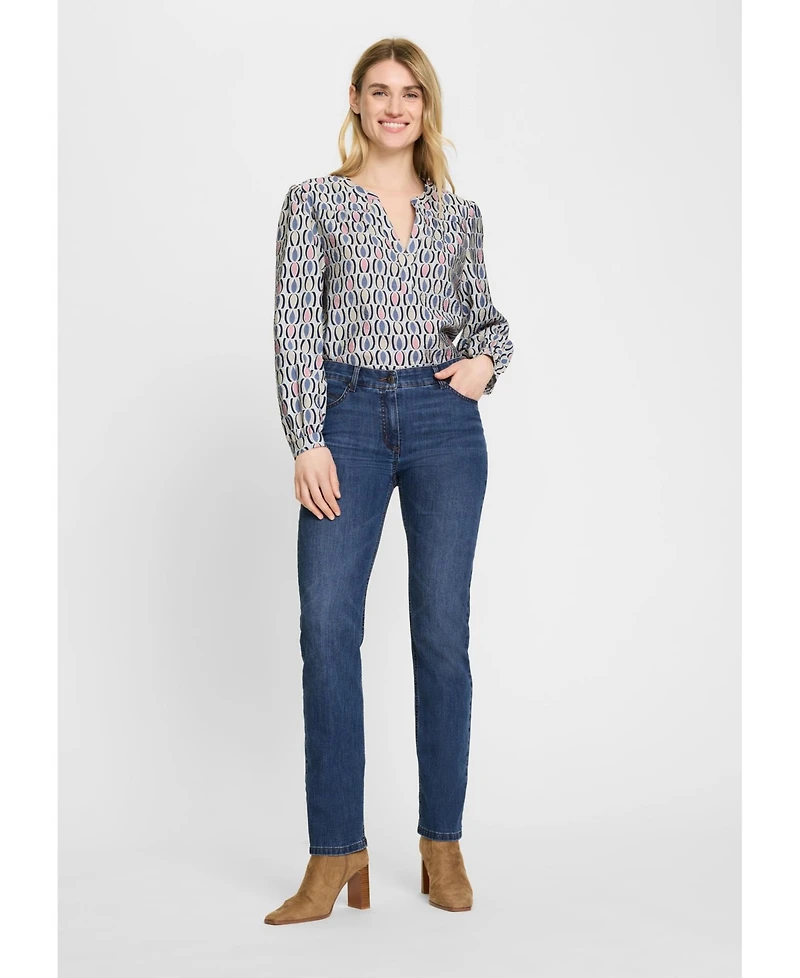 Olsen Lisa Fit Straight Jeans