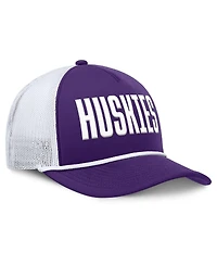 Fanatics Men's Purple Washington Huskies Dutch Foam Front Adjustable Trucker Hat