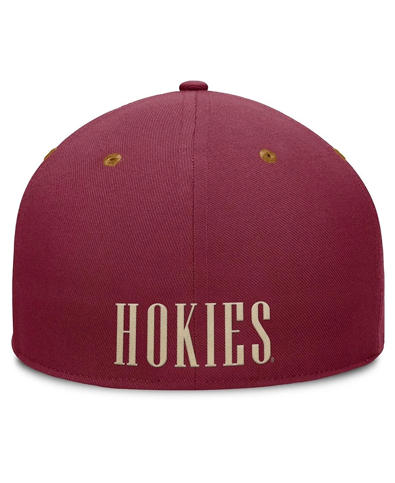 Fanatics Men's Maroon/Brown Virginia Tech Hokies NoBo Fitted Hat