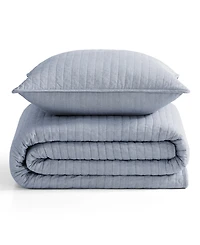 Tommy Hilfiger Christopher Texture Cotton Reversible 3-Pc. Quilt Set