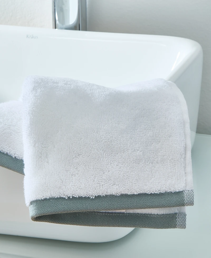 Hotel Collection Linea Cotton Washcloth, 13" x