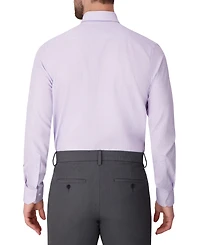 Report Collection Men's 4-Way Geo Print Dress Shirt