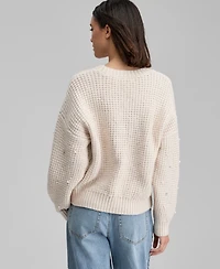 And Now This Women's Embellished Crewneck Sweater, Macy's Exclusive