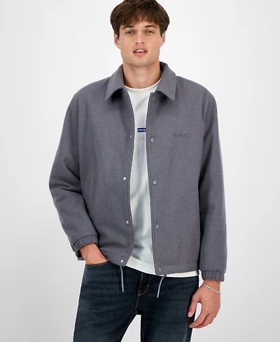 Hugo Boss Men's Baksi Slim-Fit Coach Jacket