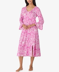 Ellen Tracy Women's Below Elbow Midi Lounger