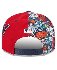 New Era Big Boys and Girls Red/Navy St. Louis Cardinals 2025 Mlb Diamond Hero Edition 9FIFTY Snapback Hat