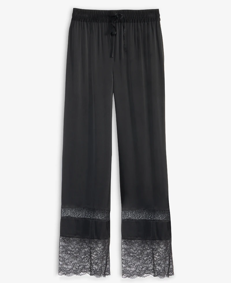 I.n.c. International Concepts Women's Lace-Hem Pull-On Pants, Macy's Exclusive