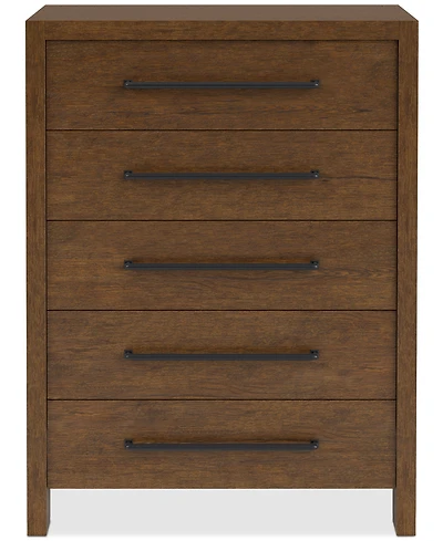 Davie Cracked Oak Chest