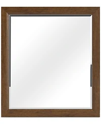 Davie Cracked Oak Mirror