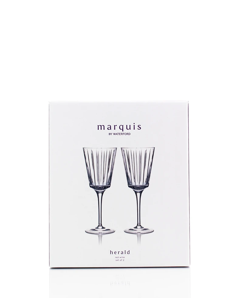 Marquis by Waterford Herald Red Wine Glasses, Set of 2