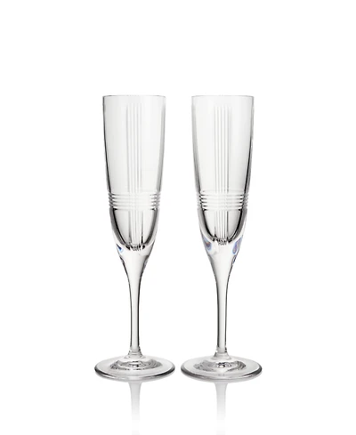 Marquis by Waterford Vector Flutes, Set of 2