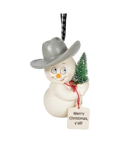 Department 56 Snowpinion Merry Christmas Y'all Ornament