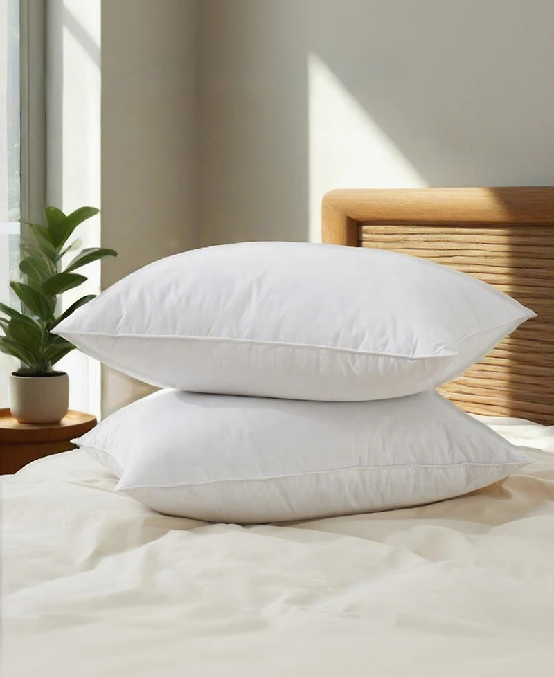 Unikome Goose Feather 2-Pack Pillows, Queen