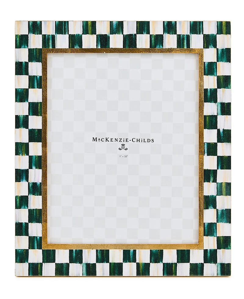 MacKenzie-Childs Courtly Check Lacquer Frame, 8" x 10"