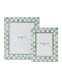 MacKenzie-Childs Sterling Check Lacquer Frame