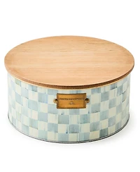 MacKenzie-Childs Sterling Check Large Citronella Candle
