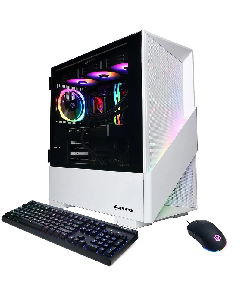 Gamer Supreme Liquid Cool Gaming Desktop Amd Ryzen 7 7800X3D 32GB Ram Nvidia GeForce Rtx 5070 1TB Ssd Storage