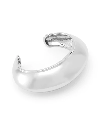 Steve Madden Rhodium Boho Statement Cuff Bracelet