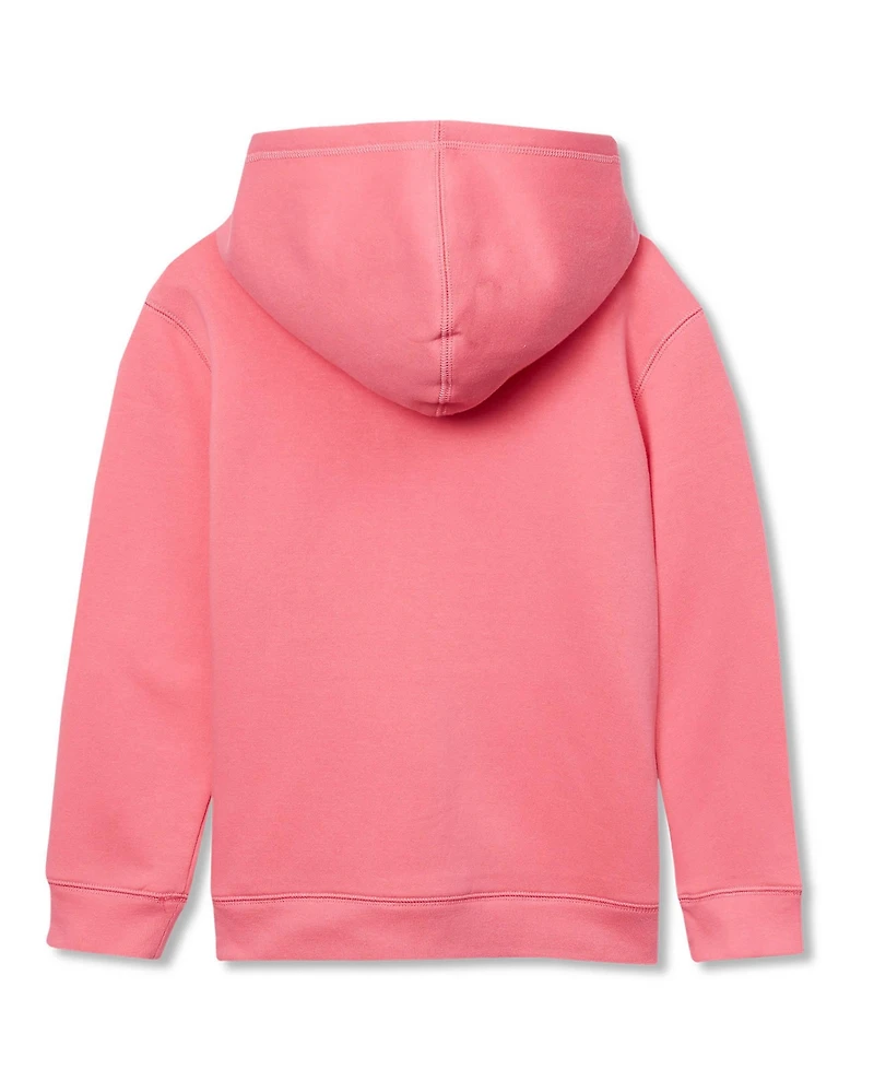 Lands' End Girls Fleece Hooded Sweatshirt