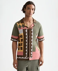 Scotch & Soda Men's Short Sleeve Shirt