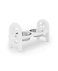 Aostirmotor Multi-Functional Adjustable Pet Dish Outdoor Indoor Use Non-Slip Base & Compact Storage