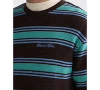 Scotch & Soda Men's Waffle Stripe Short Sleeve T-Shirt